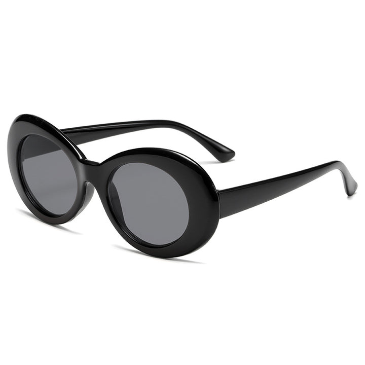 Damen modische ovaler Sonnenbrille Karnz