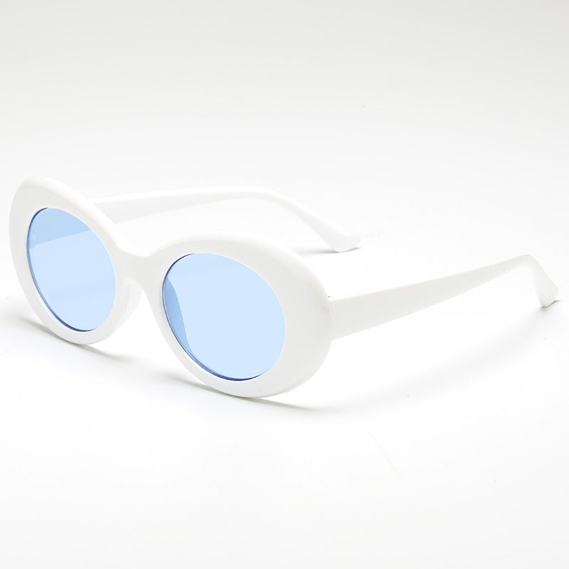 Damen modische ovaler Sonnenbrille Karnz