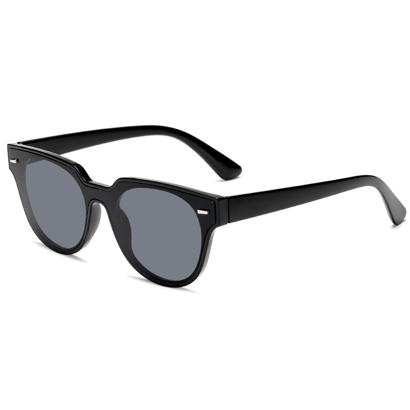 Damen modische Katzenaugen Sonnenbrille mit hochwertigem Kunststoffrahmen Karnz