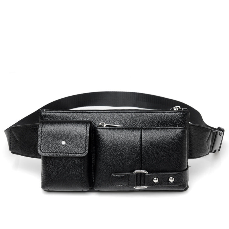 Multifunktionale Leder Taillentasche Karnz