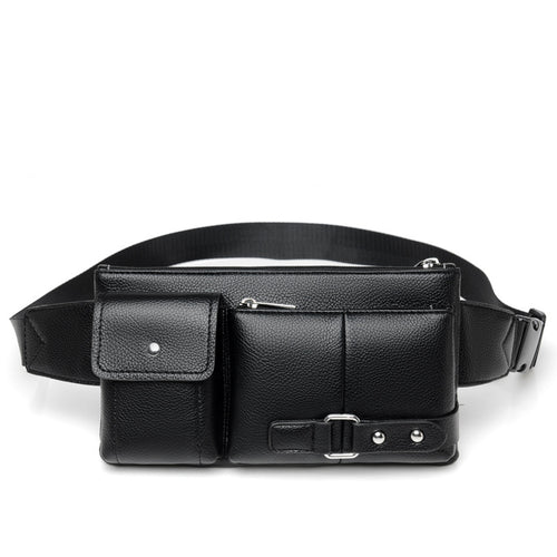 Multifunktionale Leder Taillentasche Karnz