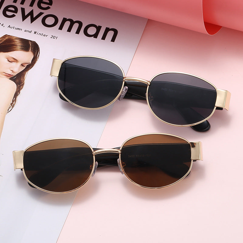 Elegante Cat-Eye Sonnenbrille Karnz