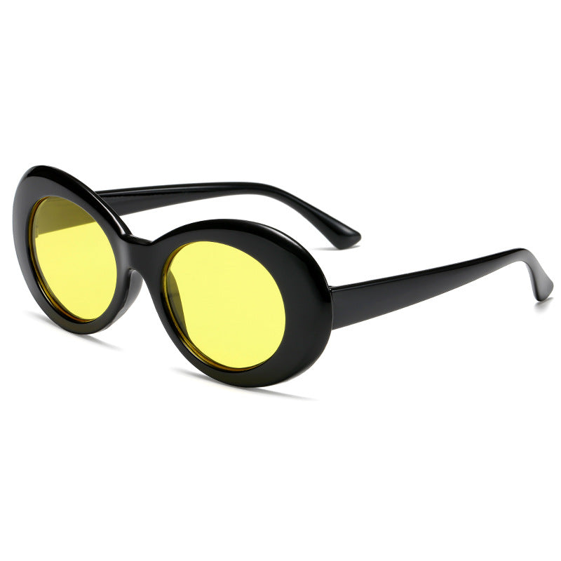 Damen modische ovaler Sonnenbrille Karnz