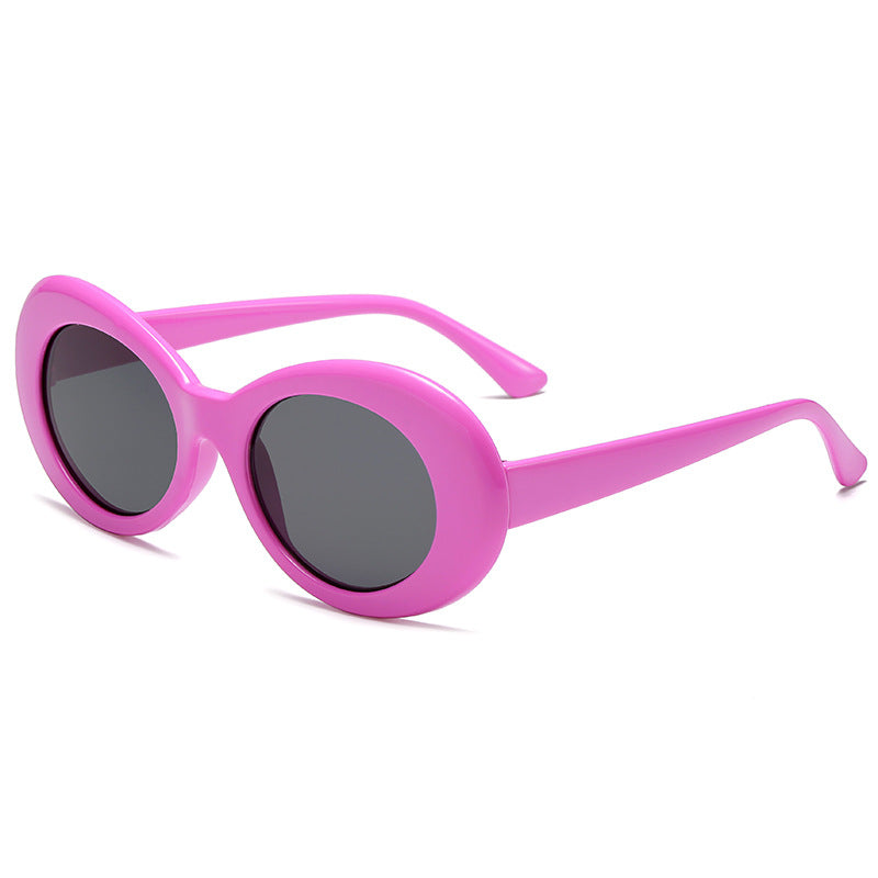 Damen modische ovaler Sonnenbrille Karnz
