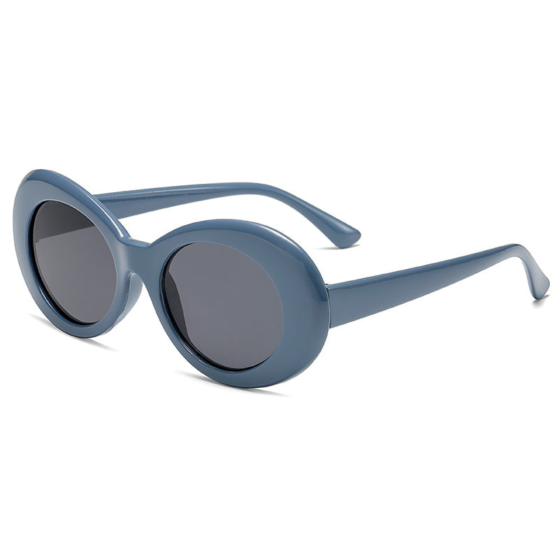 Damen modische ovaler Sonnenbrille Karnz