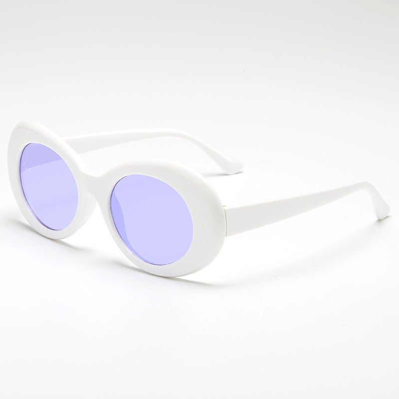 Damen modische ovaler Sonnenbrille Karnz
