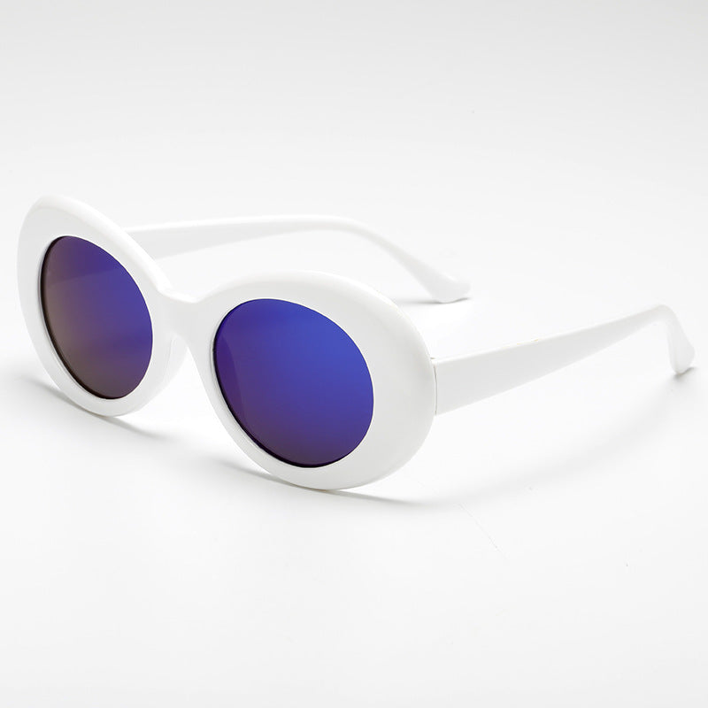 Damen modische ovaler Sonnenbrille Karnz