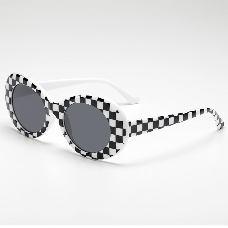 Damen modische ovaler Sonnenbrille Karnz