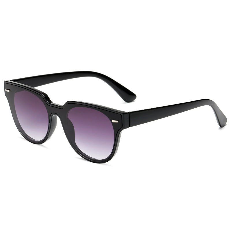 Damen modische Katzenaugen Sonnenbrille mit hochwertigem Kunststoffrahmen Karnz
