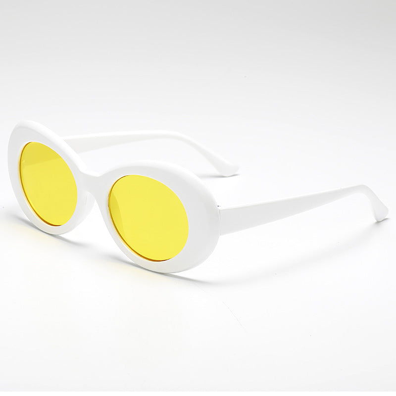 Damen modische ovaler Sonnenbrille Karnz
