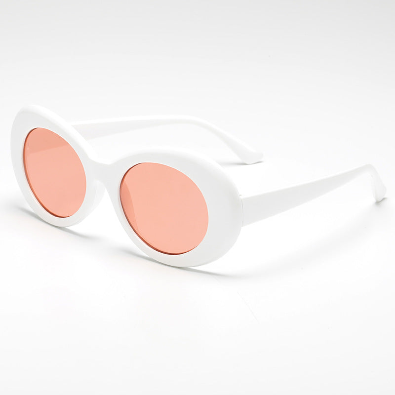 Damen modische ovaler Sonnenbrille Karnz
