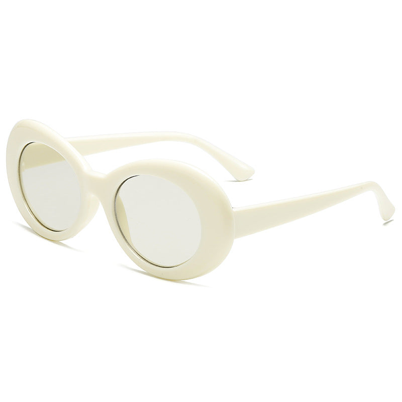 Damen modische ovaler Sonnenbrille Karnz