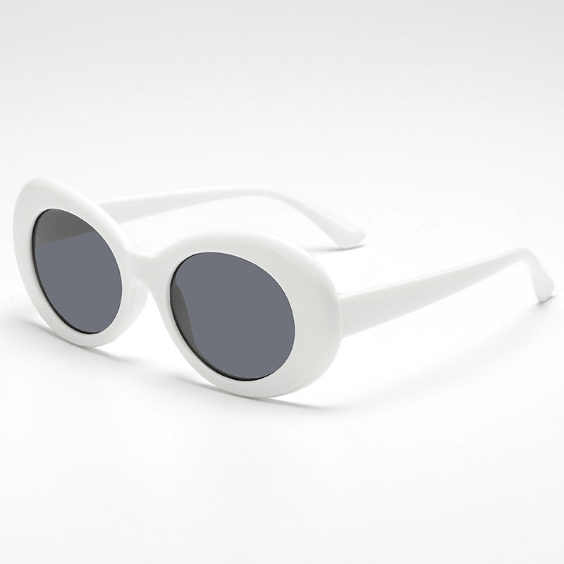 Damen modische ovaler Sonnenbrille Karnz