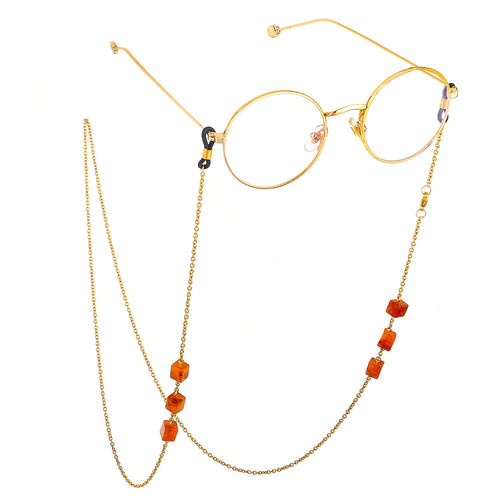 Eleganter Perlenkette Brillenhalter Karnz
