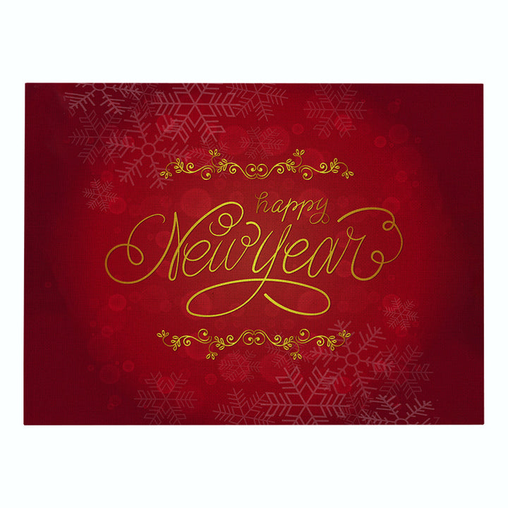 Dekorative Santa Gürtel Rechteckige Tischunterlage