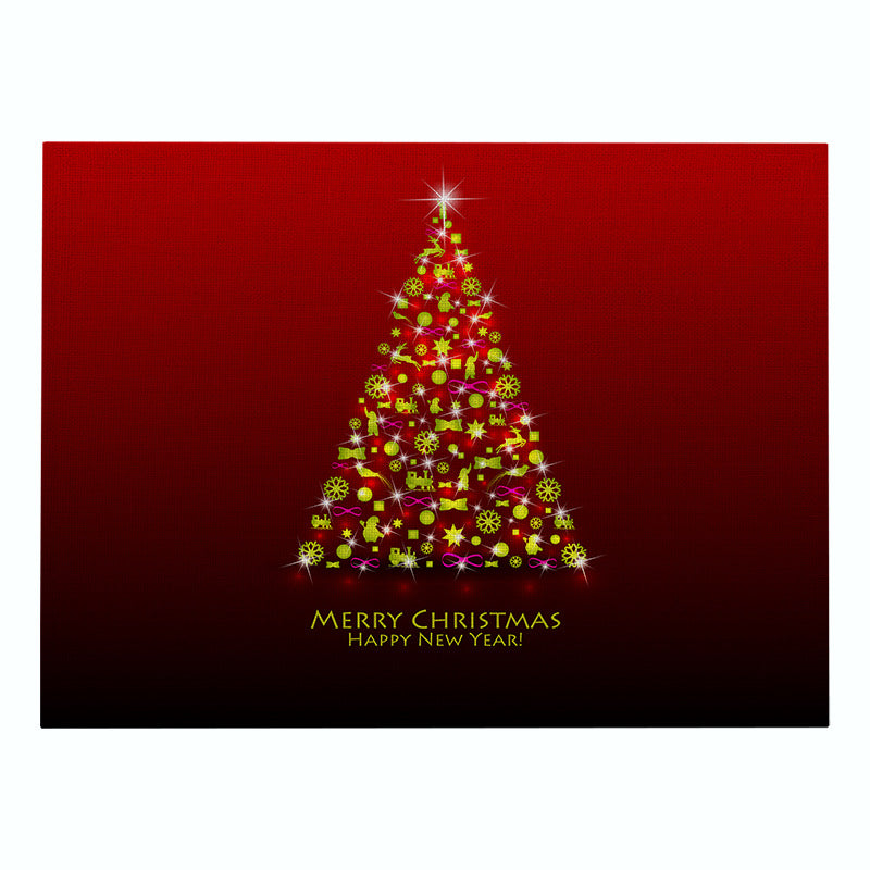 Dekorative Santa Gürtel Rechteckige Tischunterlage