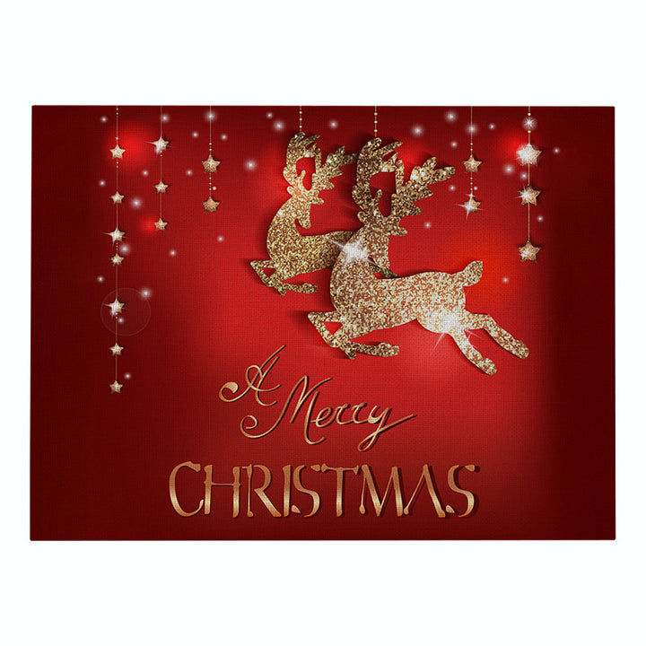 Dekorative Santa Gürtel Rechteckige Tischunterlage