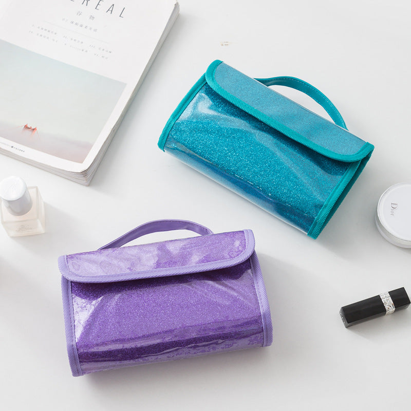 Glitzernder Reise-Make-up-Organizer Karnz