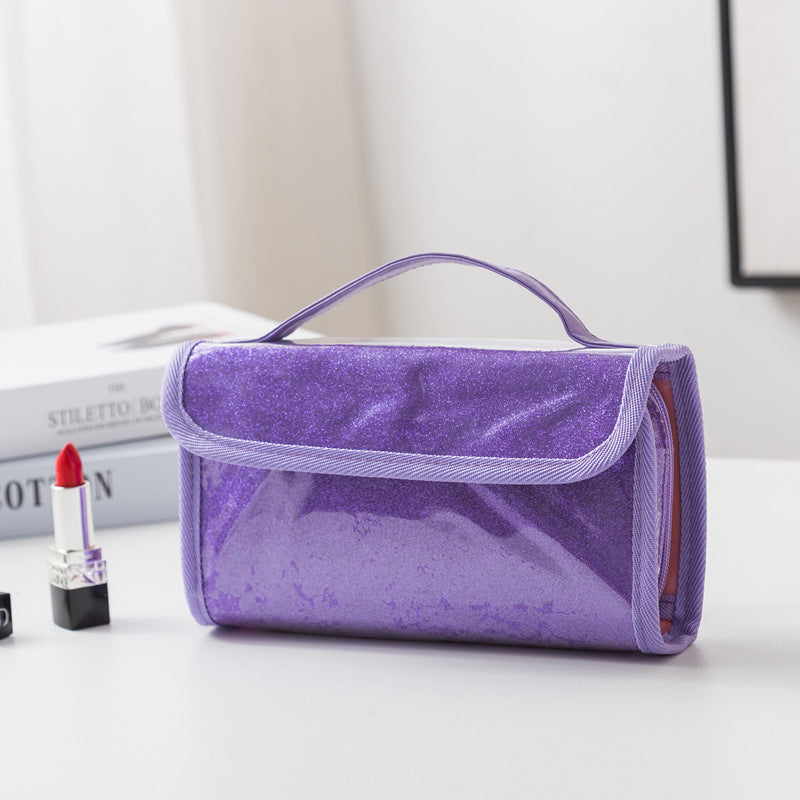 Glitzernder Reise-Make-up-Organizer Karnz