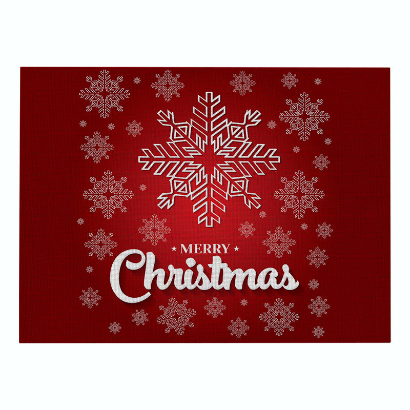Dekorative Santa Gürtel Rechteckige Tischunterlage