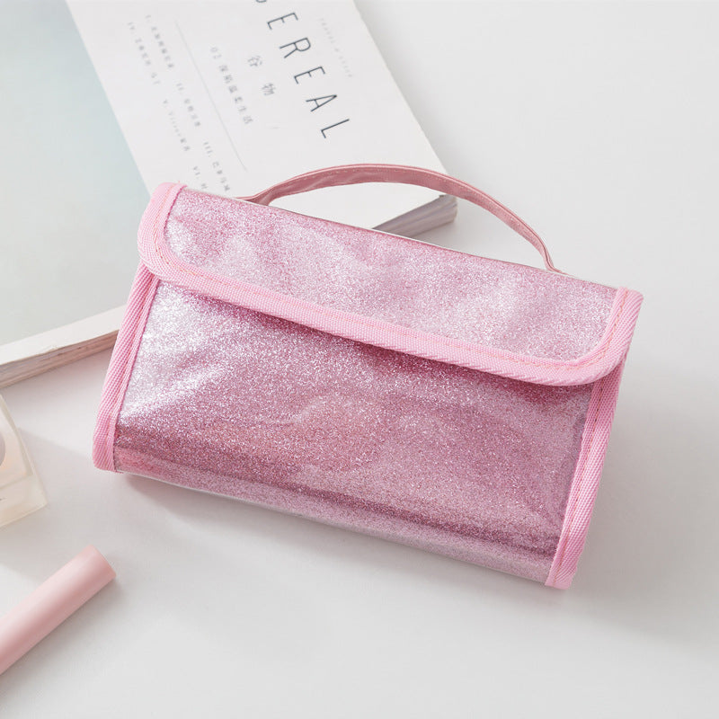 Glitzernder Reise-Make-up-Organizer Karnz