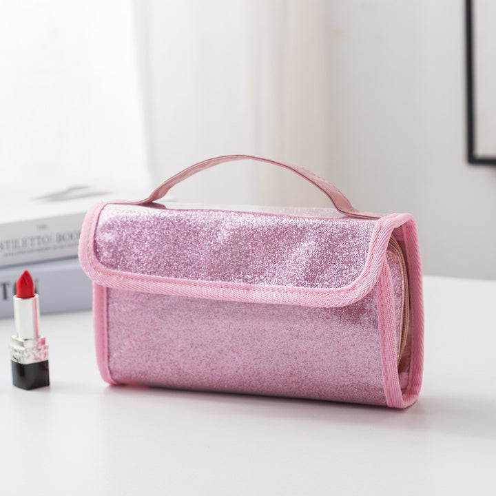Glitzernder Reise-Make-up-Organizer Karnz