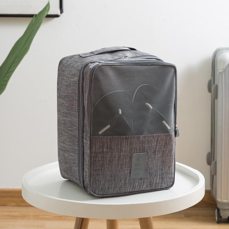 Dual Compartment Reise Schuh Organizer Karnz
