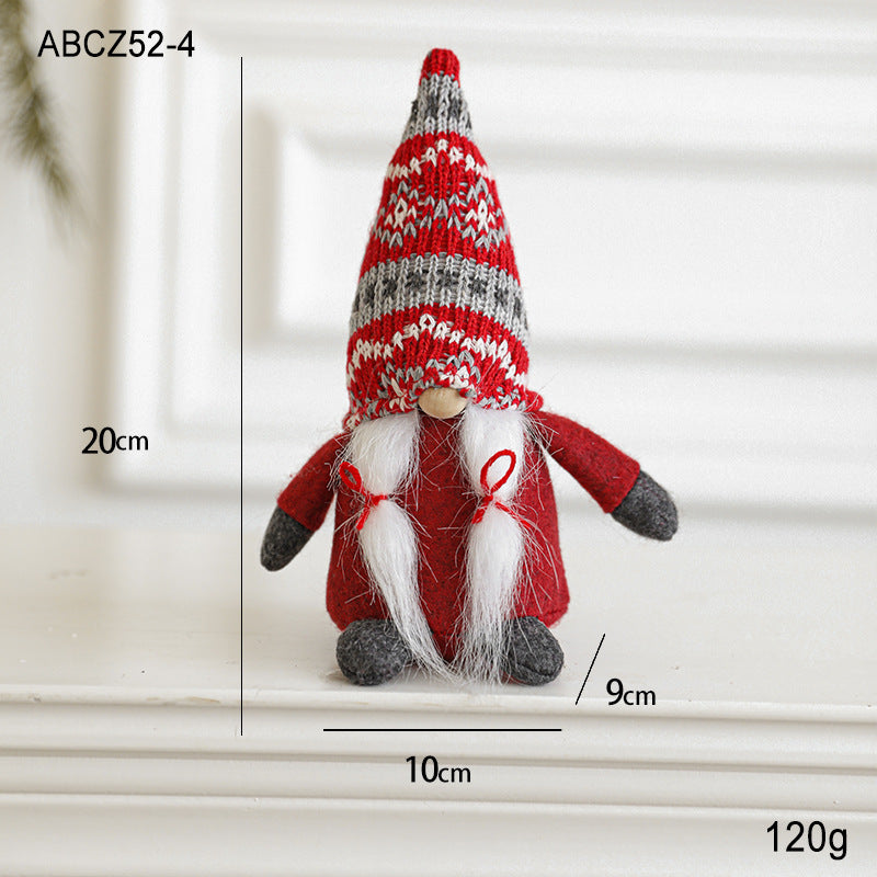 Weihnachts-Wichtel, Hängefigur aus Stoff