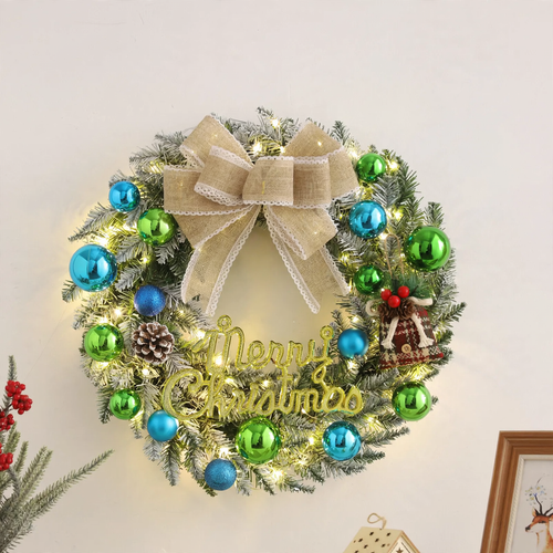 Weihnachtskranz, PVC, verschiedene Größen