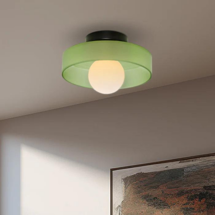 Runde Deckenlampe mit stilvoller Funktionalität - LumiSphere | Karnz