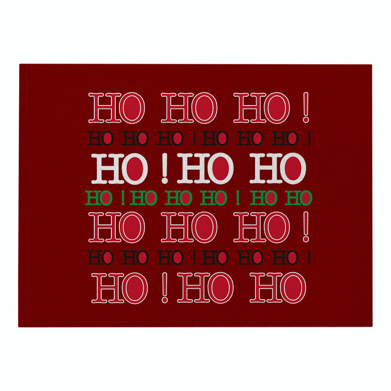 Dekorative Santa Gürtel Rechteckige Tischunterlage