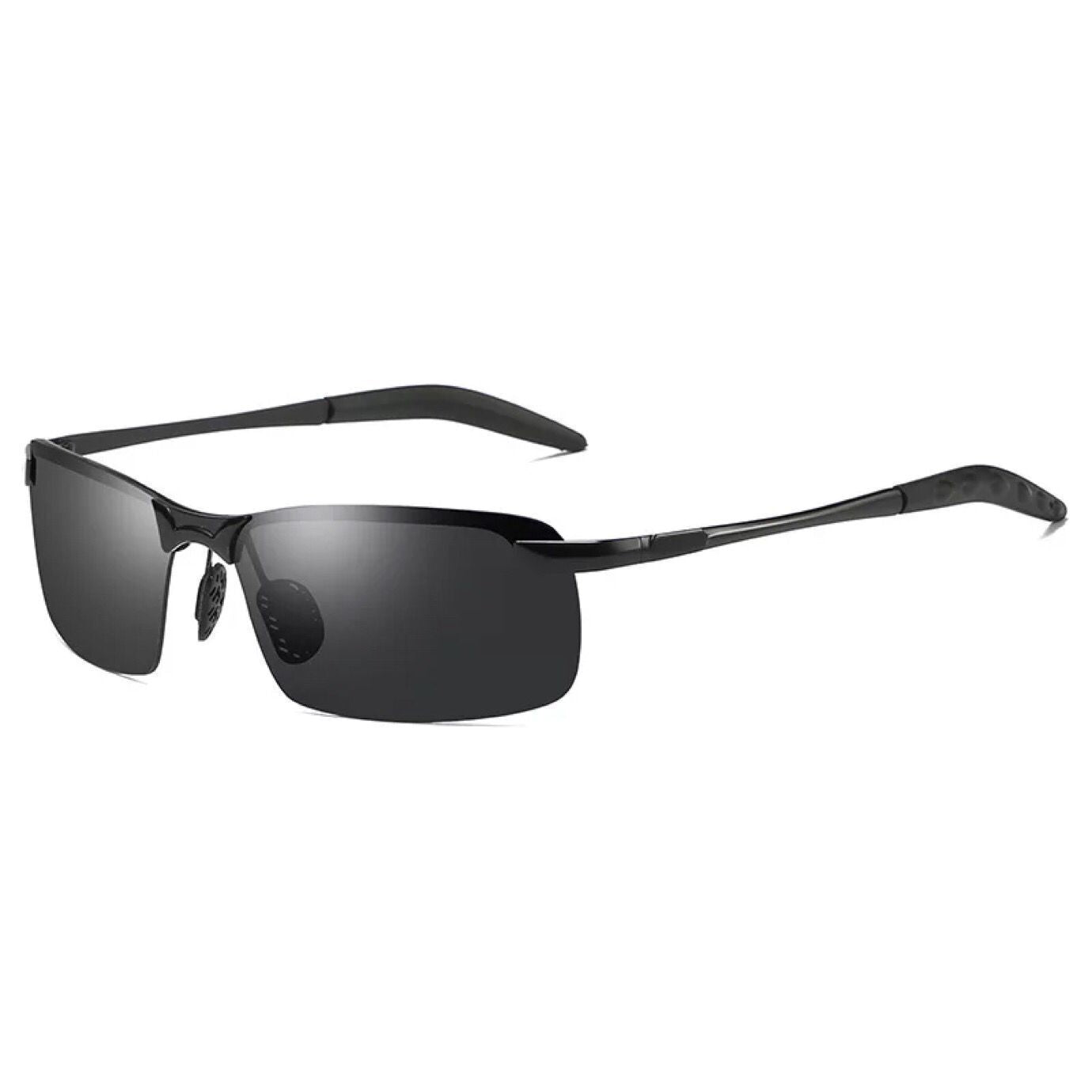 Herren Sportliche Sonnenbrille mit polarisierten Gläsern und flexiblem Rahmen Karnz