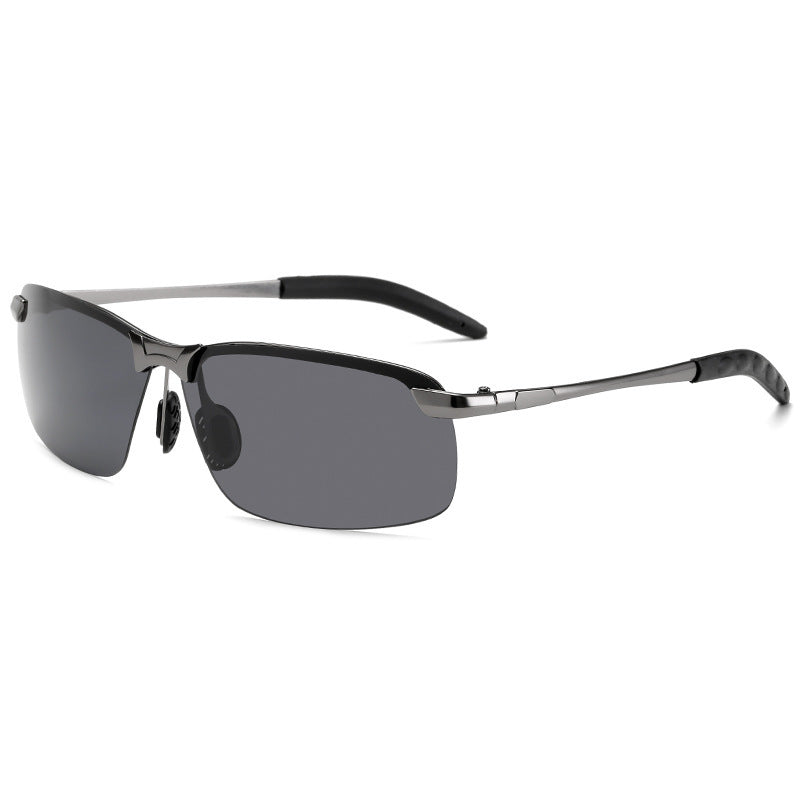 Herren Sportliche Sonnenbrille mit polarisierten Gläsern und flexiblem Rahmen Karnz