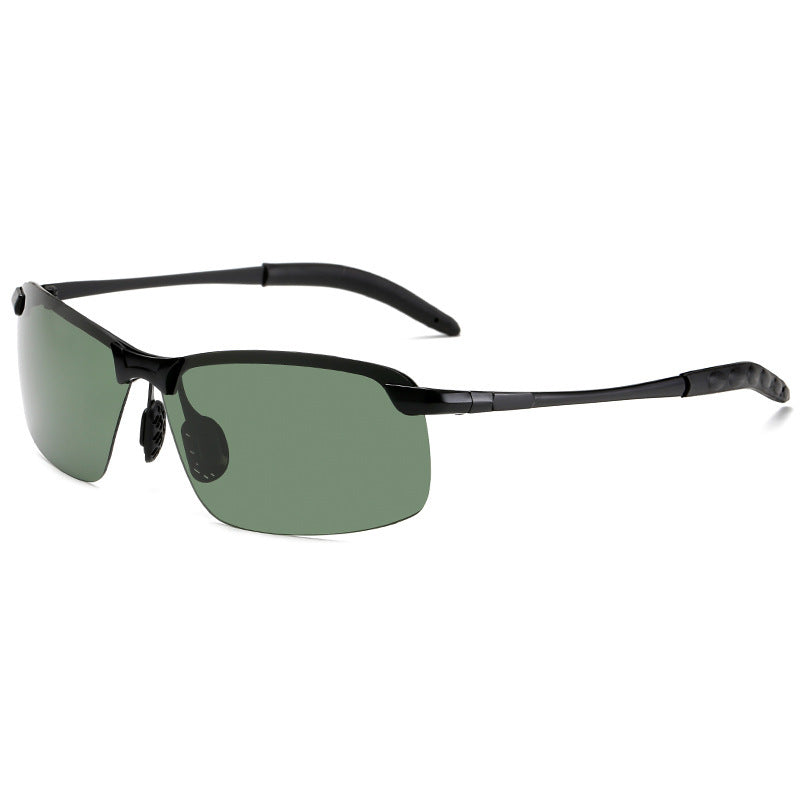 Herren Sportliche Sonnenbrille mit polarisierten Gläsern und flexiblem Rahmen Karnz