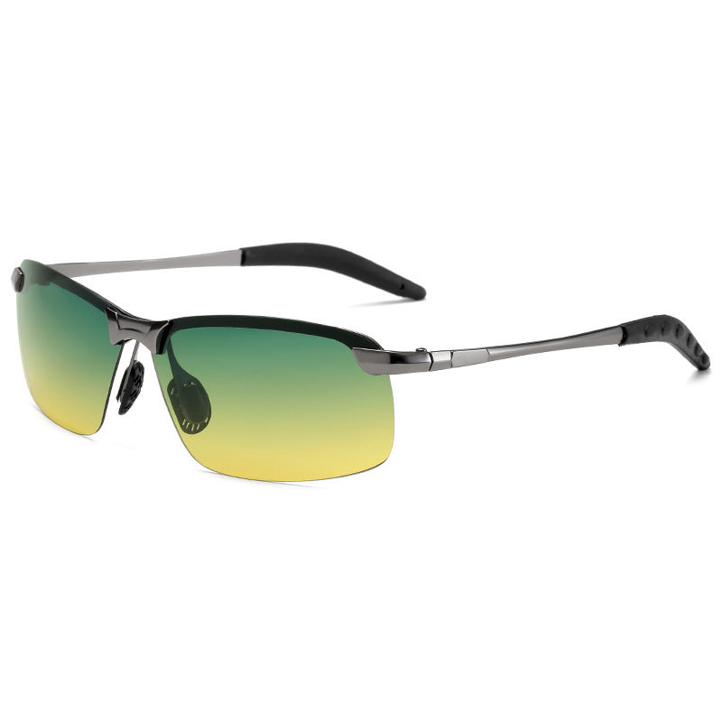Herren Sportliche Sonnenbrille mit polarisierten Gläsern und flexiblem Rahmen Karnz