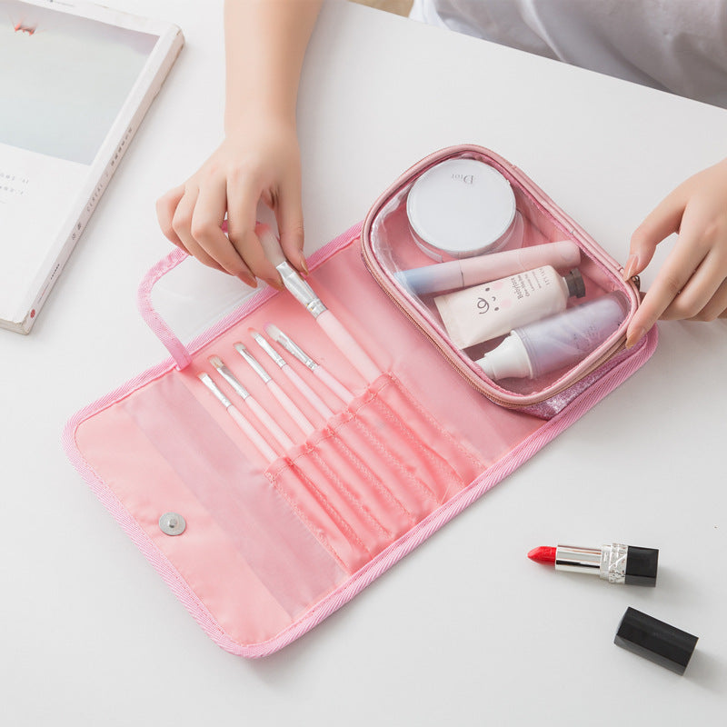 Glitzernder Reise-Make-up-Organizer Karnz