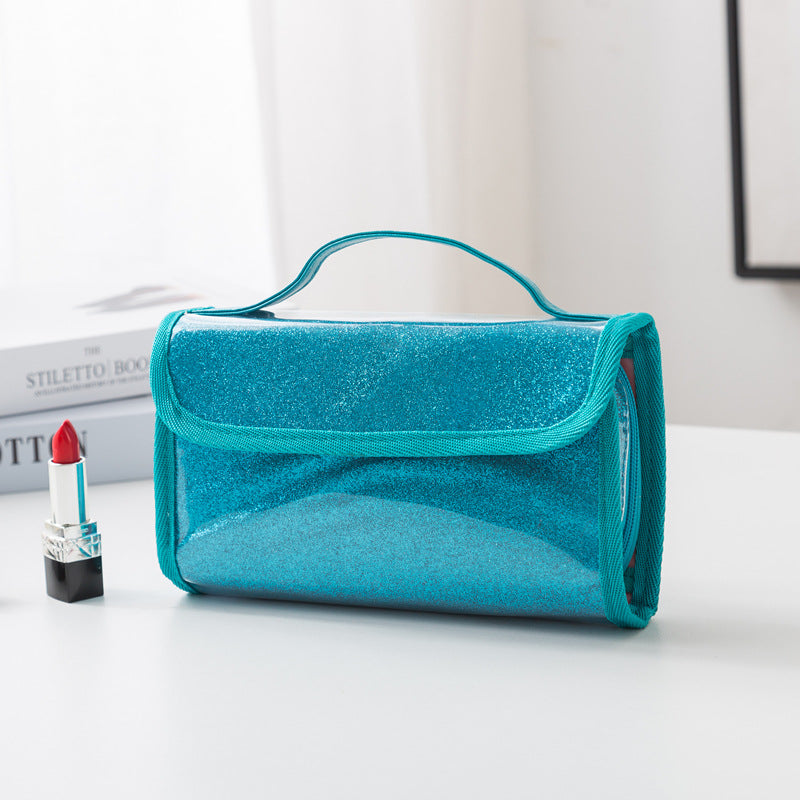 Glitzernder Reise-Make-up-Organizer Karnz