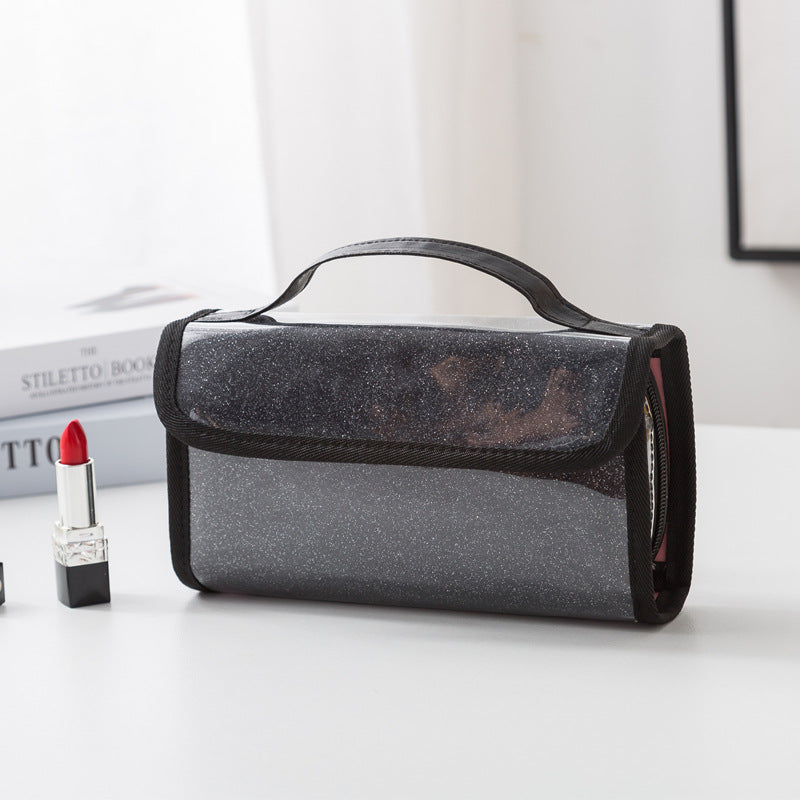 Glitzernder Reise-Make-up-Organizer Karnz
