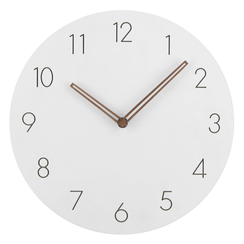 Nordische minimalistische Wanduhr, 29 cm