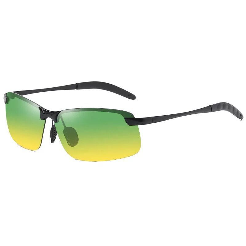 Herren Sportliche Sonnenbrille mit polarisierten Gläsern und flexiblem Rahmen Karnz