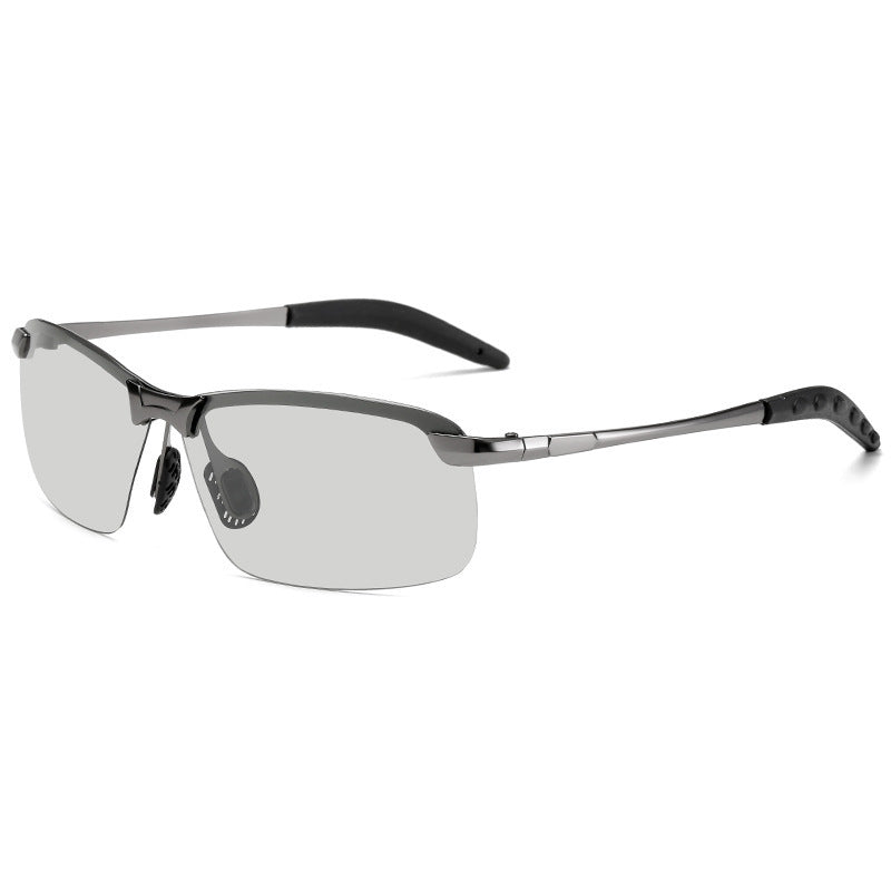 Herren Sportliche Sonnenbrille mit polarisierten Gläsern und flexiblem Rahmen Karnz
