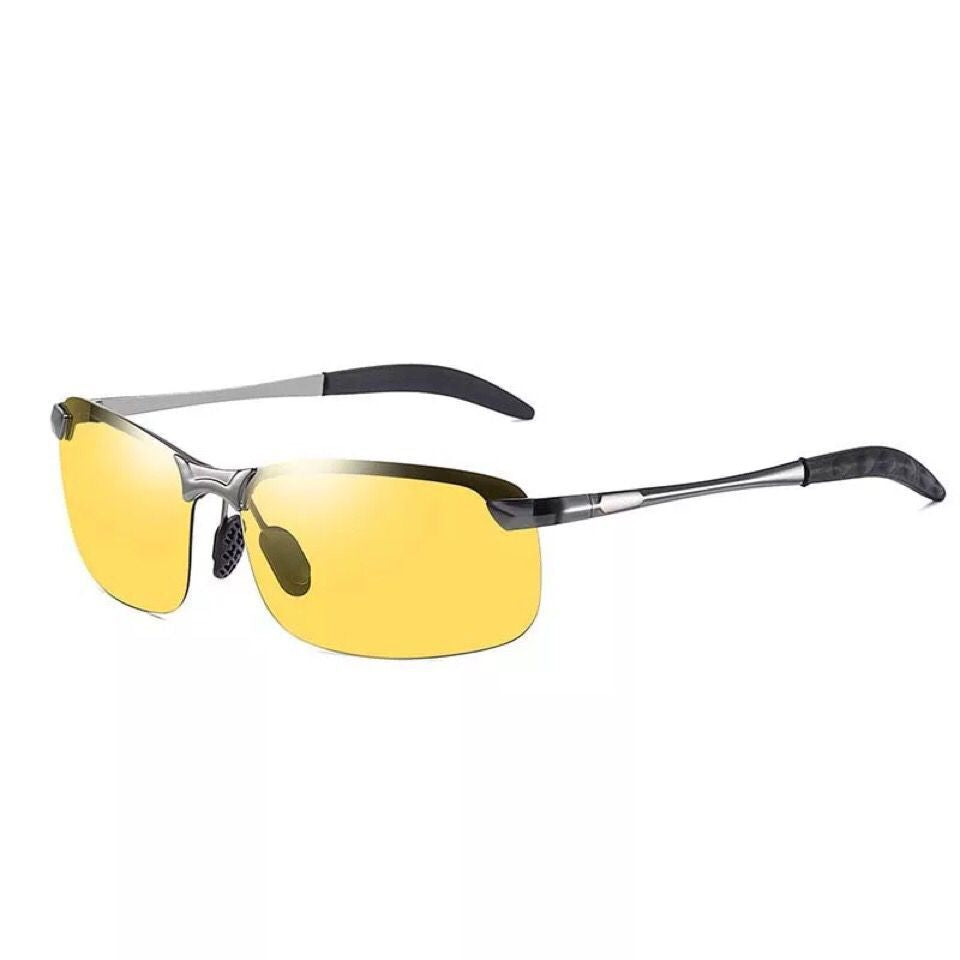 Herren Sportliche Sonnenbrille mit polarisierten Gläsern und flexiblem Rahmen Karnz