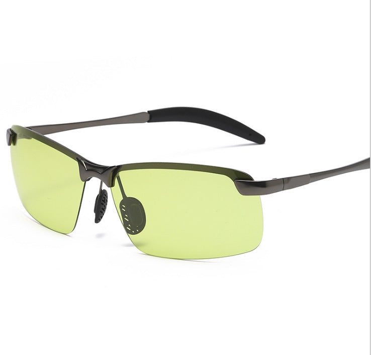 Herren Sportliche Sonnenbrille mit polarisierten Gläsern und flexiblem Rahmen Karnz