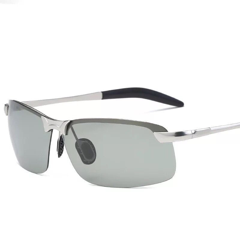 Herren Sportliche Sonnenbrille mit polarisierten Gläsern und flexiblem Rahmen Karnz
