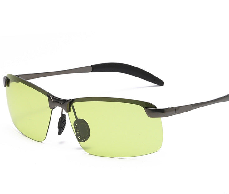 Herren Sportliche Sonnenbrille mit polarisierten Gläsern und flexiblem Rahmen Karnz