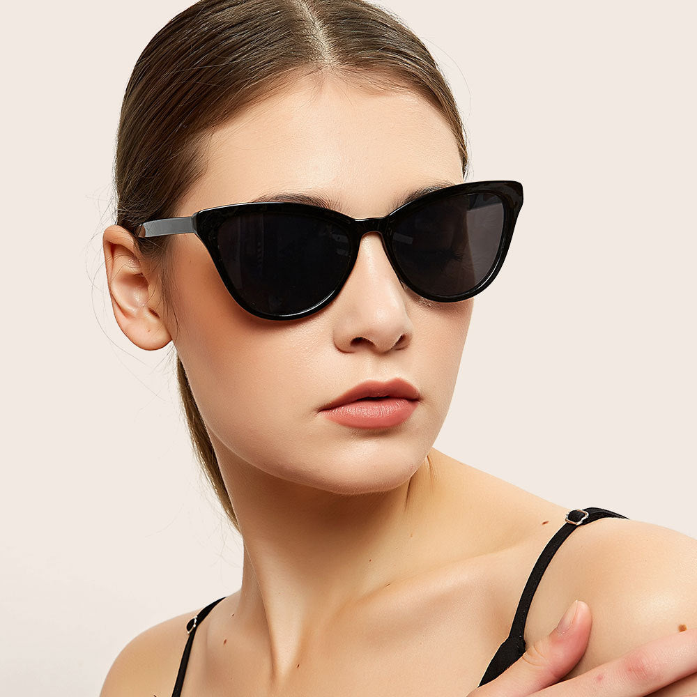 Damen modische Katzenaugen Sonnenbrille Karnz