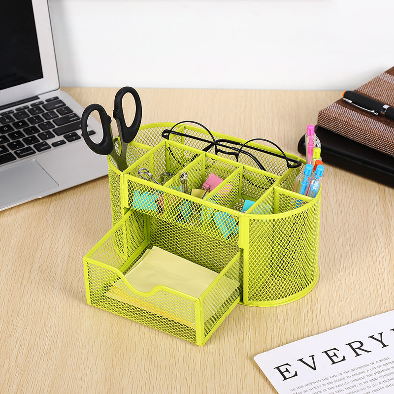 Mesh Schreibtischorganizer mit Schublade Karnz