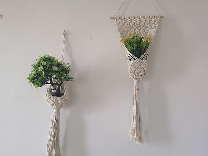 Macramé Wandbehang Karnz