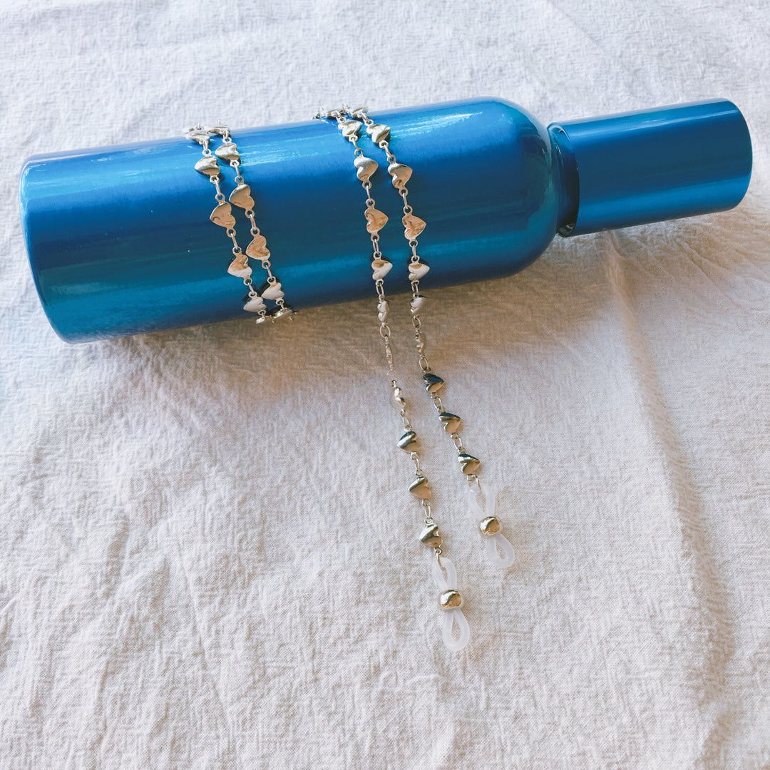 Feine Kette mit Herzen Karnz
