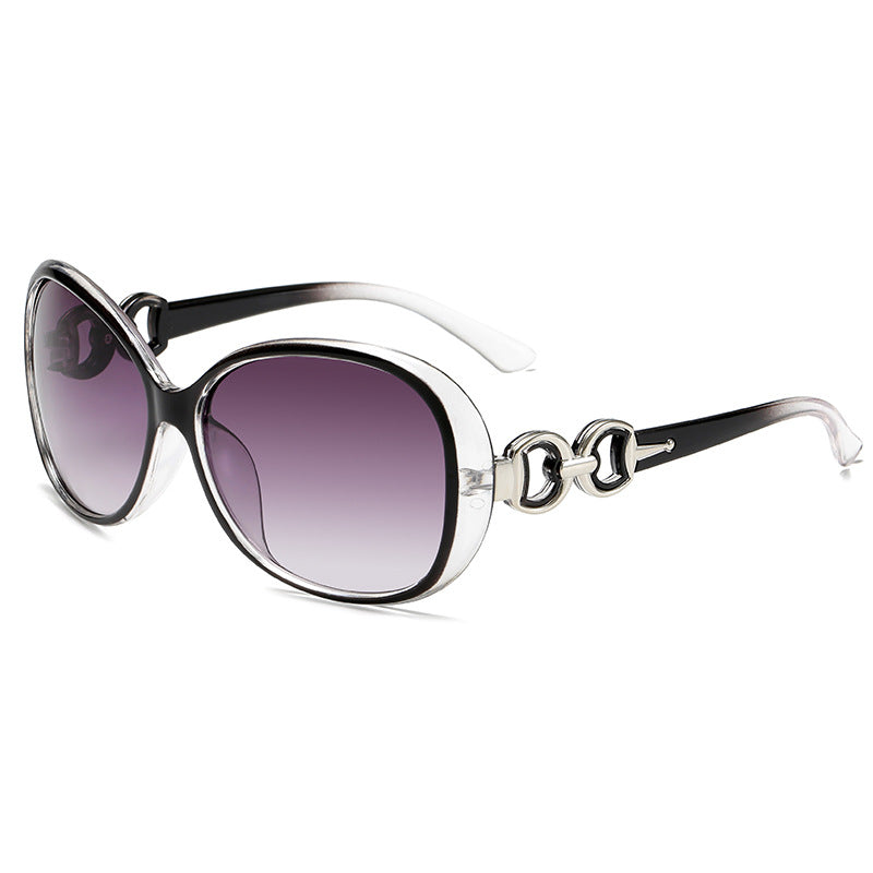 Damen luxuriöse Oversized-Sonnenbrille mit elegantem Design Karnz
